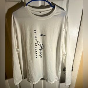 men’s longsleeve white shirt